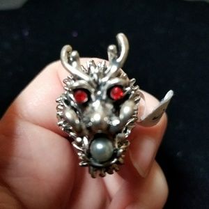 Stainless Steel Dragon Ring